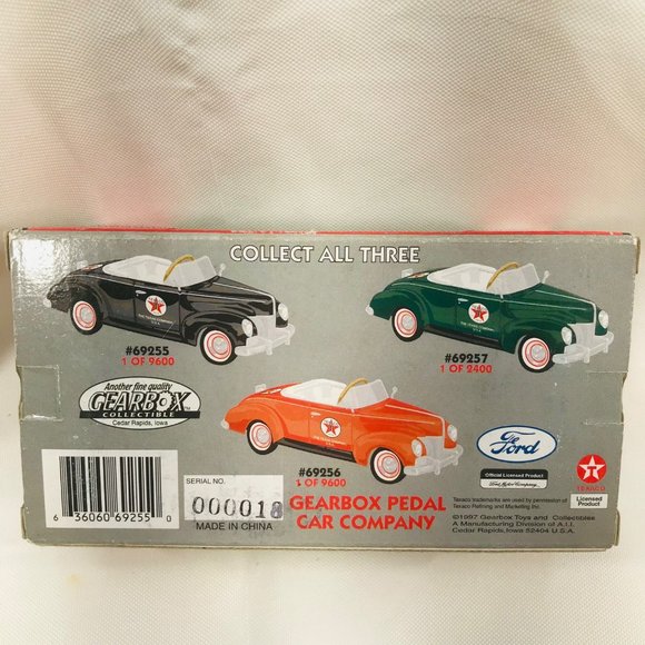 Gearbox Vintage Texaco Sky Chief 1940 Ford Deluxe Coupe Serial #000018 Pedal Car - Picture 4 of 10